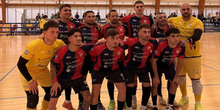 Atletico Città di Taranto C5, blitz da Spartani: sei gol alla Fortitudo Castellaneta